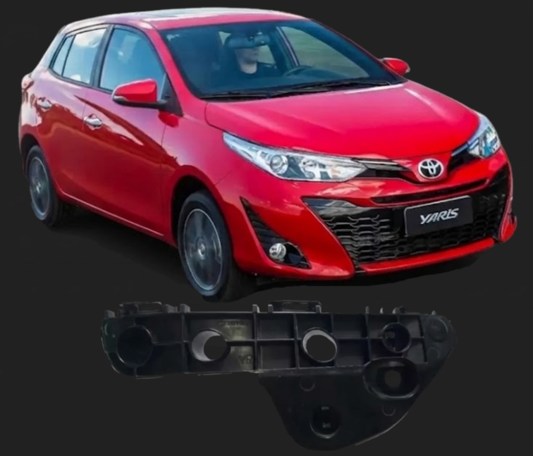 Guia do parachoque diant lado dir novo yaris